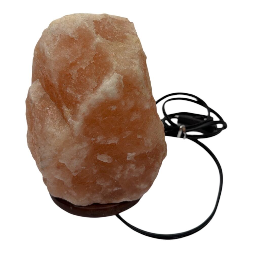 Himalayan Crystal Salt Lamp 8 lbs Premium Pink Salt